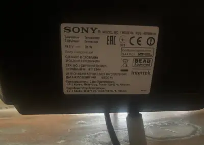 TV Sony Bravia 40" + DVB-T2 TechniSat + Blu-ray set