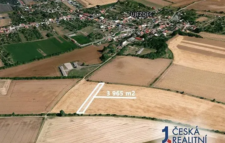 Pole 3 965 m², Podíl 25 % o výměře 991 m²