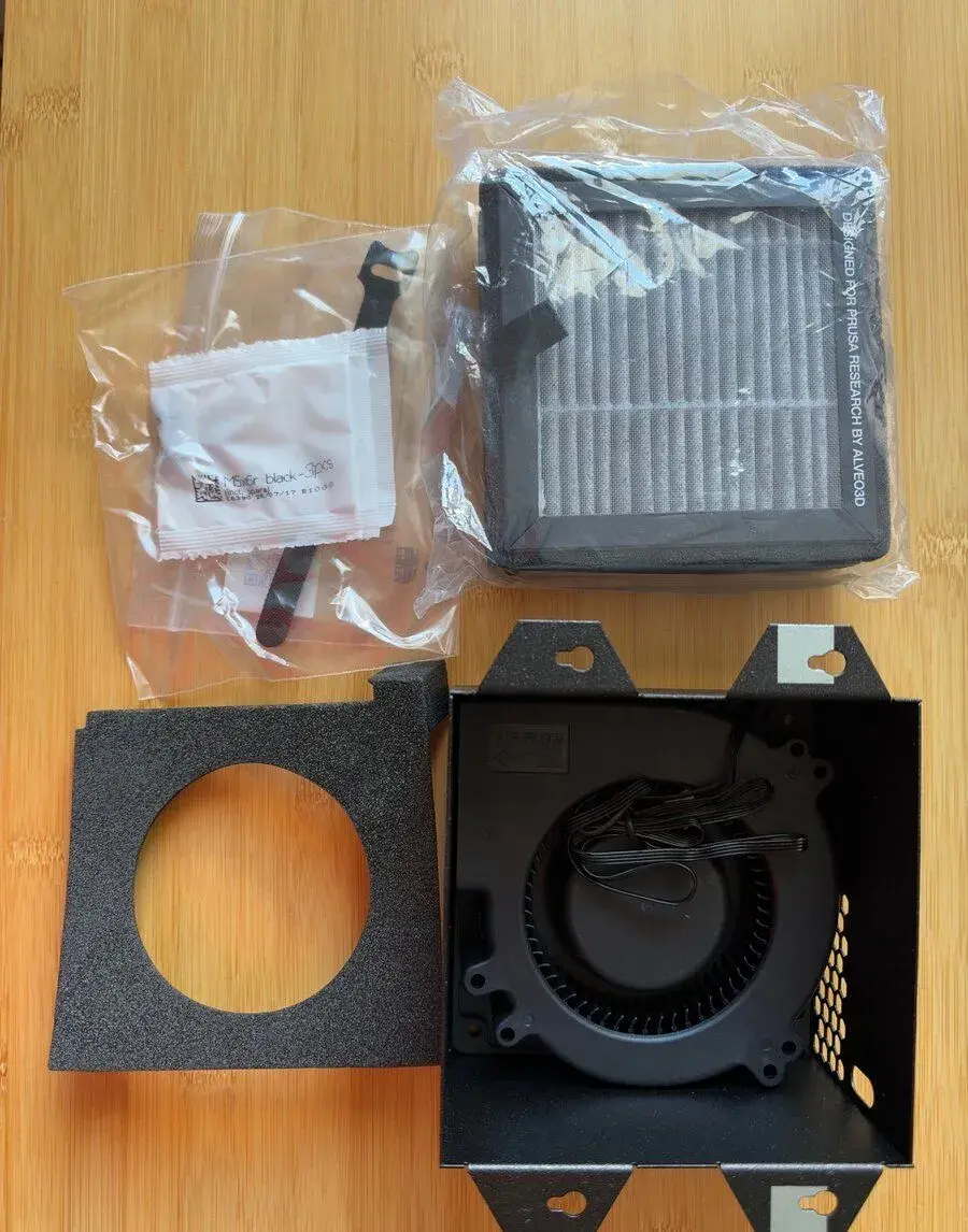 Pokročilý filtrační systém pro Prusa CORE One