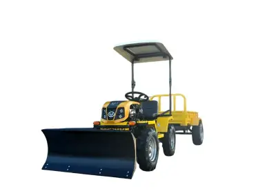 Nový Traktor Tauros ZX18b zimní set , střecha ,radlice ,vlek