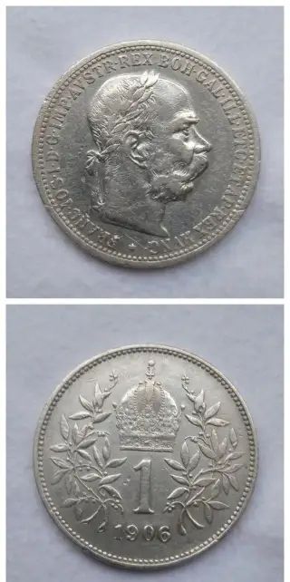 1 koruna 1906