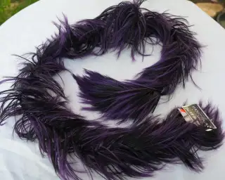 Boa černofialové MANIC PANIC