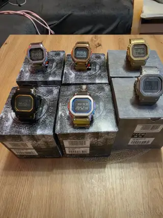 Sbírka prémiových hodinek Casio