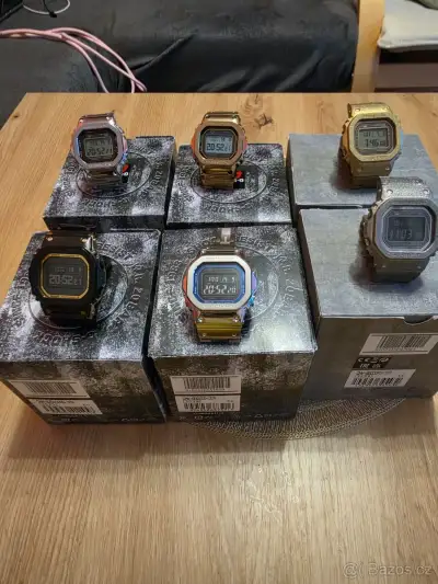 Sbírka prémiových hodinek Casio