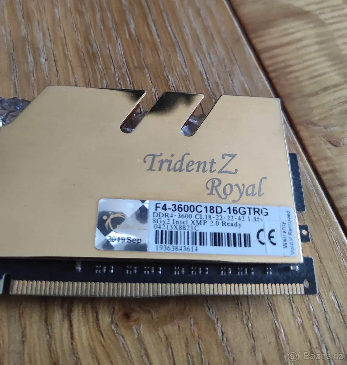 ✔✔ G.SKILL TridentZ Royal RGB 8GB (1x8GB) 3600 MHz