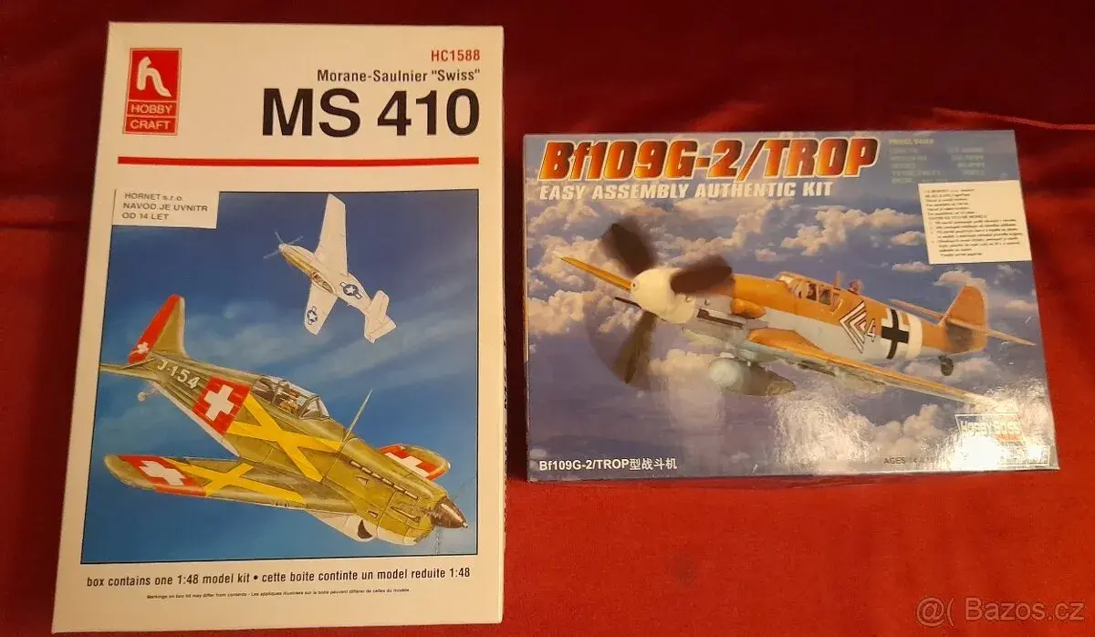 Stíhačky II. světové války MS 410 / Bf 109G-2 /Trop