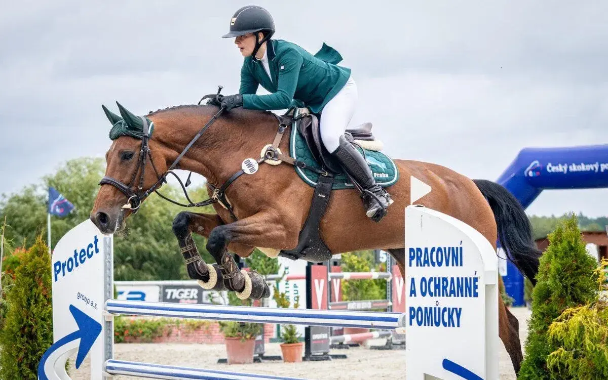 Dámské závodní sako EQUILINE Verde green