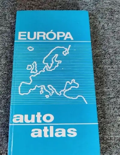 čs. retro autoatlas Europa [1991]