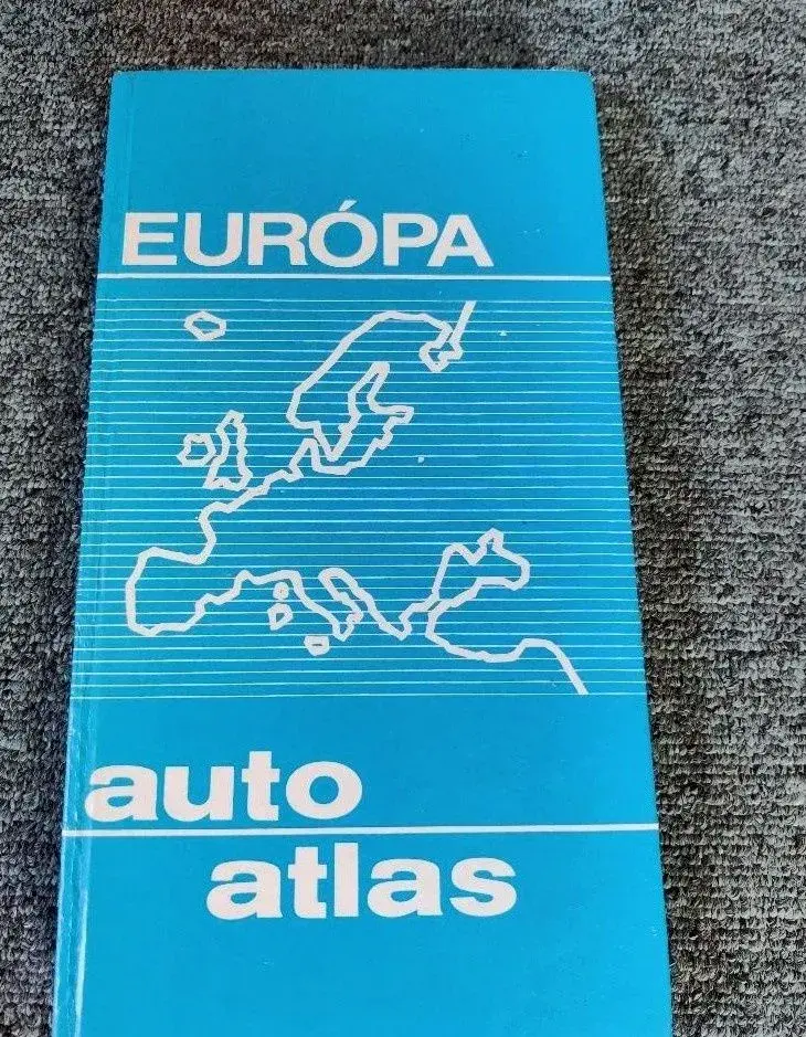 čs. retro autoatlas Europa [1991]