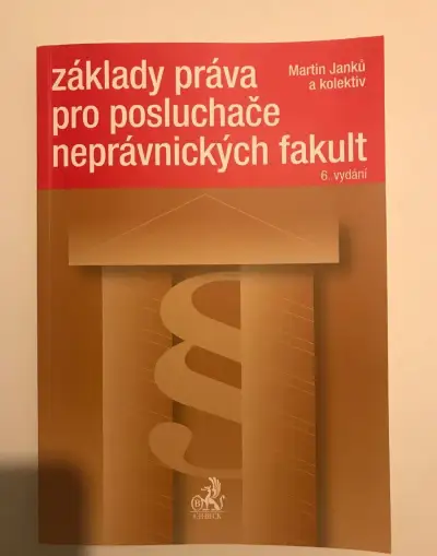 M. Janků - Základy práva pro posluchače neprávnických fakult