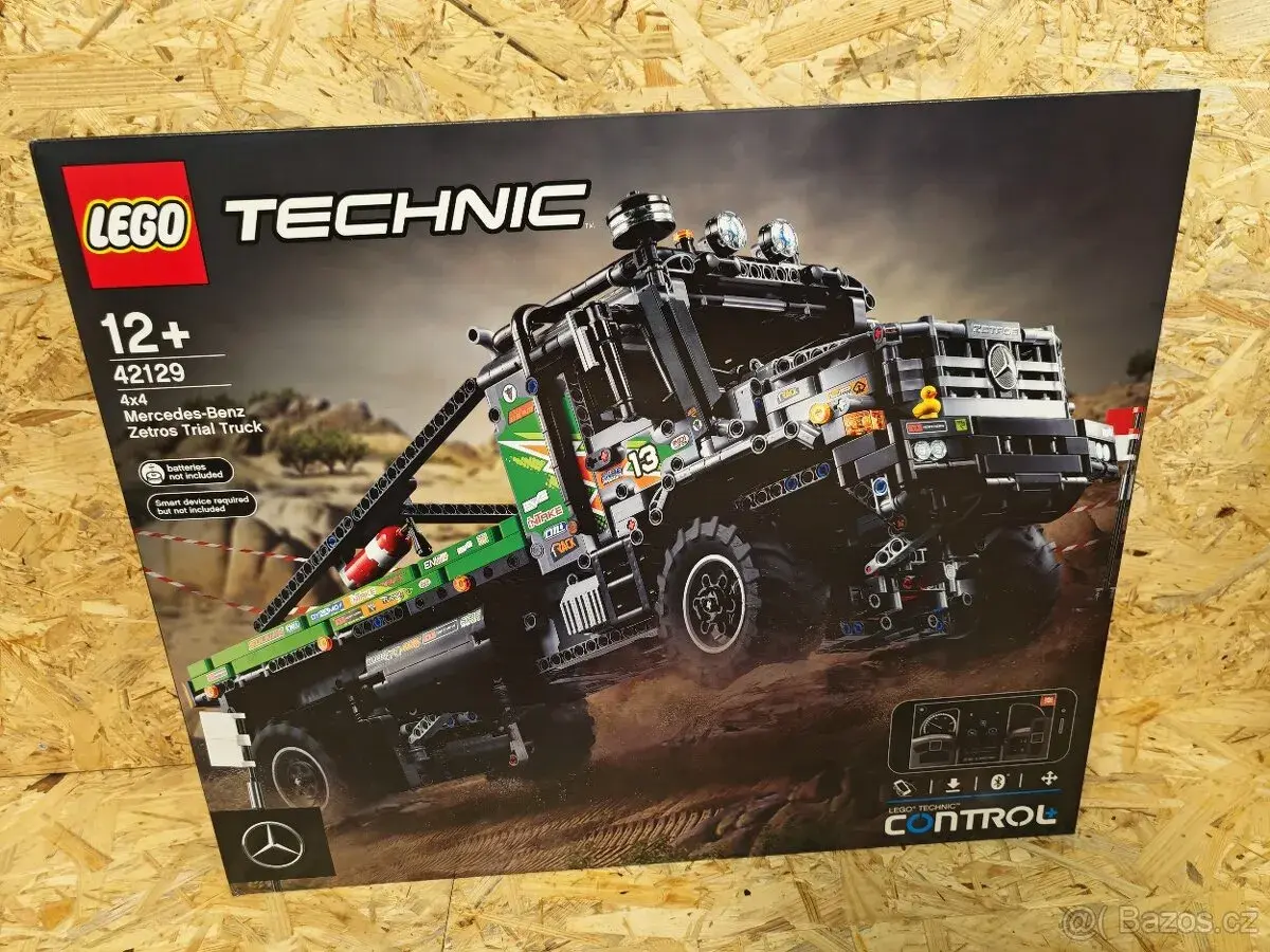 LEGO 42129 Truck trialový vůz Mercedes-Benz Zetros