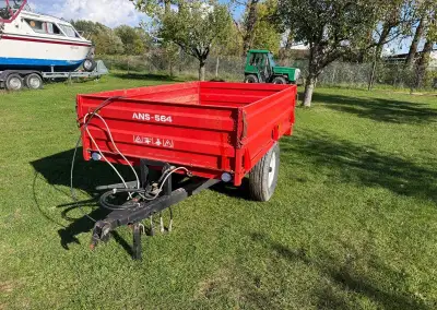 ANS 564 vlek za malotraktor