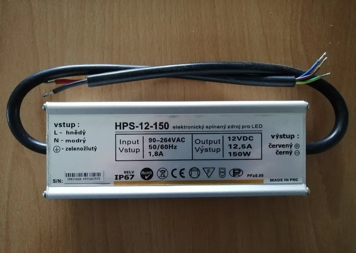 LED zdroj HPS 12-150