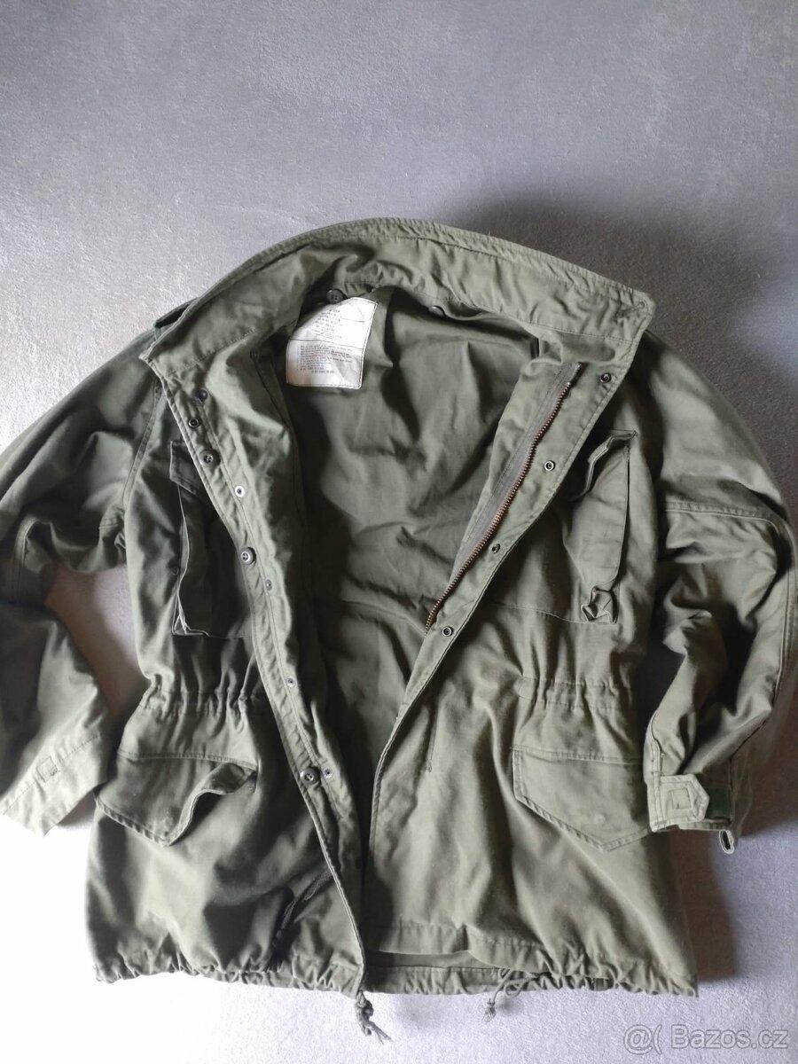 BUNDA PARKA M65 ORIGINAL v.č. VLOŽKY KONTR. 1985