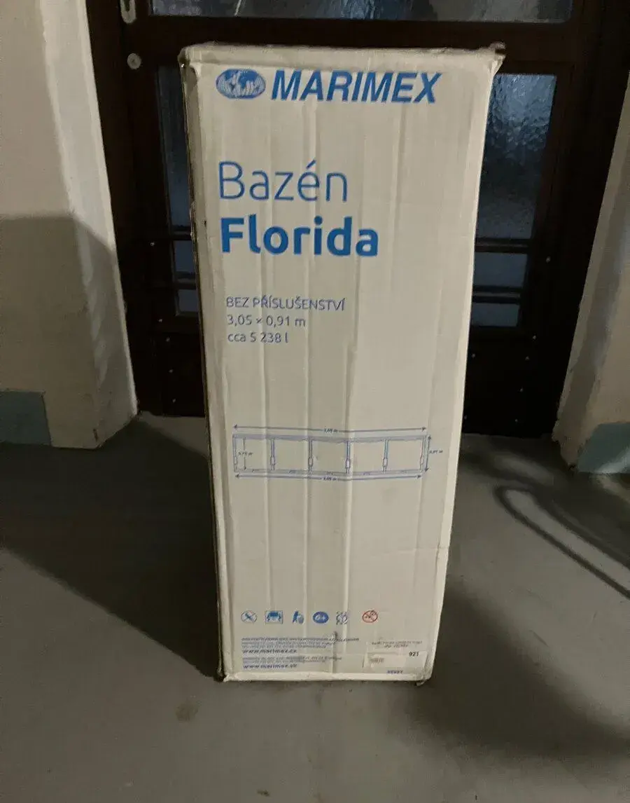 Bazén Marimex Florida 3,05 x 0,91 m (nerozbaleno)