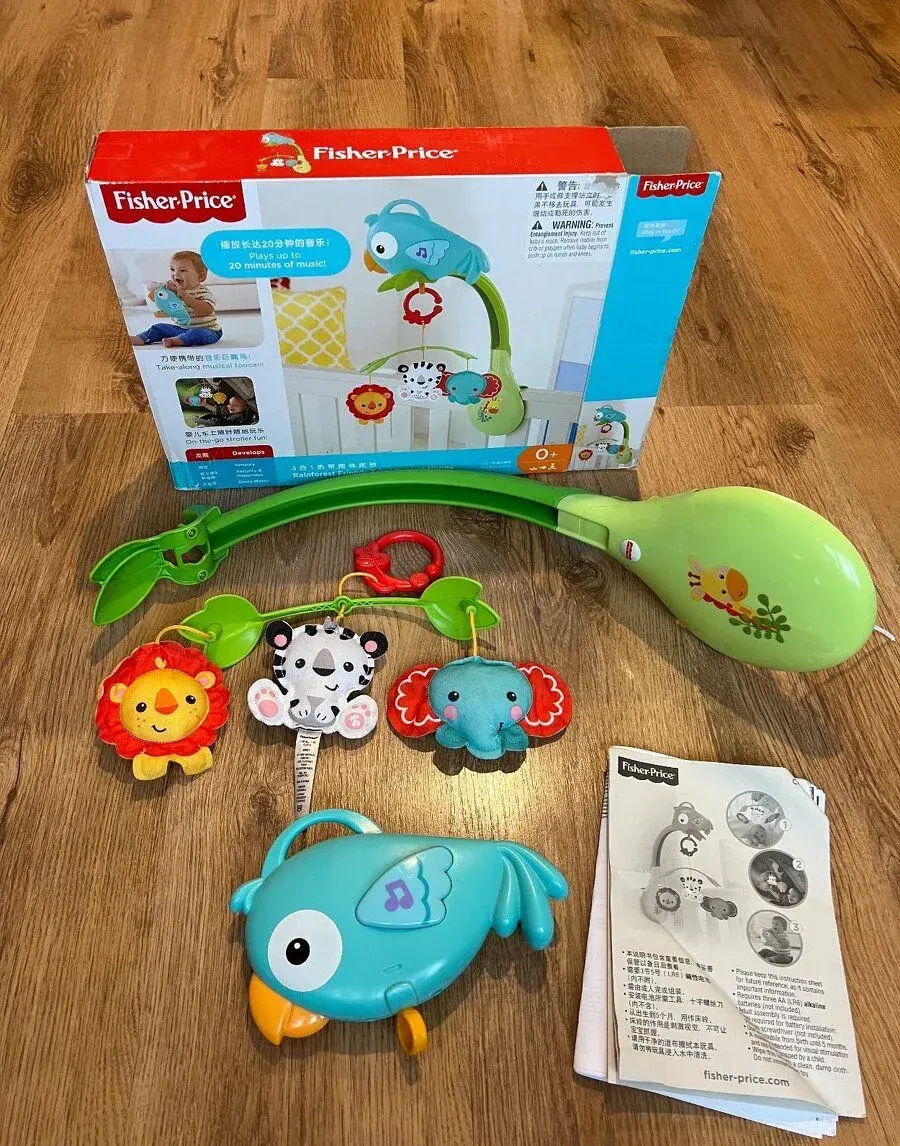 Fisher Price kolotoč 3v1