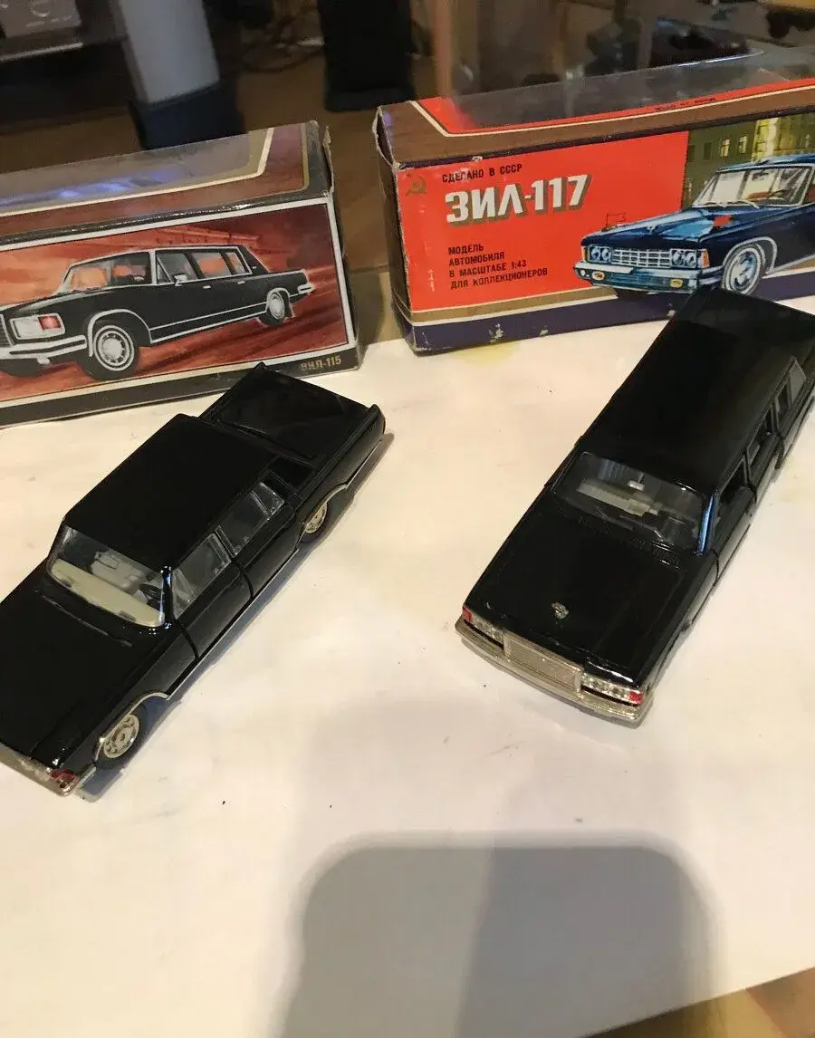 zil 115 ,zil 117 1/43 cccp