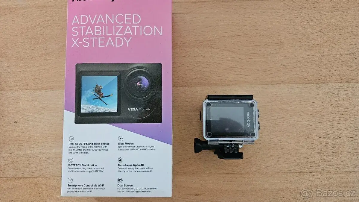 Niceboy Vega x Star Real 4K action camera nová