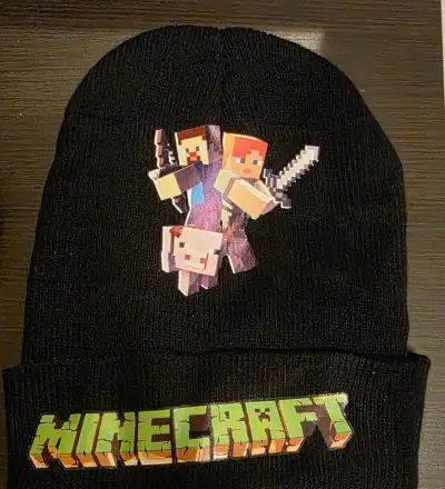 Čepice Minecraft - nová