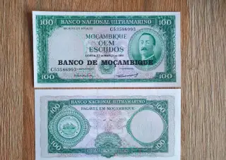 Mozambik - 100 escudos - rok 1961