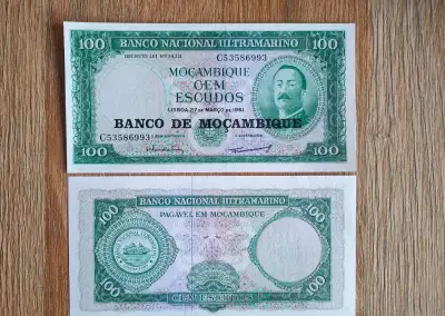Mozambik - 100 escudos - rok 1961