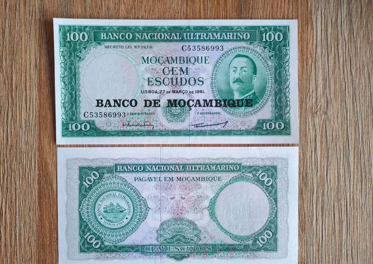 Mozambik - 100 escudos - rok 1961