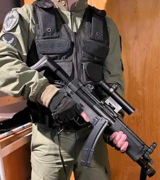 Stargate MP5 airsoft s příslušenstvím