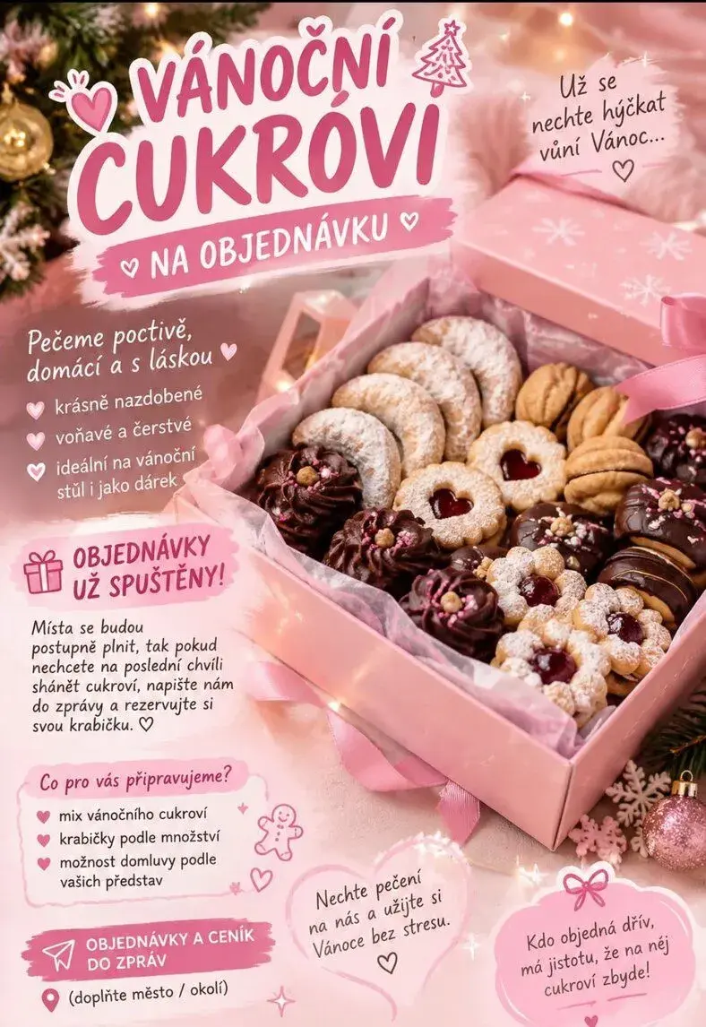 Prodej Vánočního cukroví