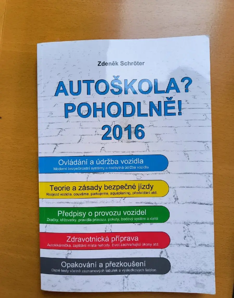 učebnice autoškola