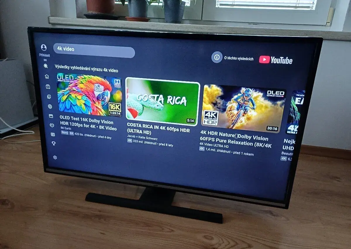 Smart TV JVC LT-40V750-102cm,Wi-Fi, DVBT2