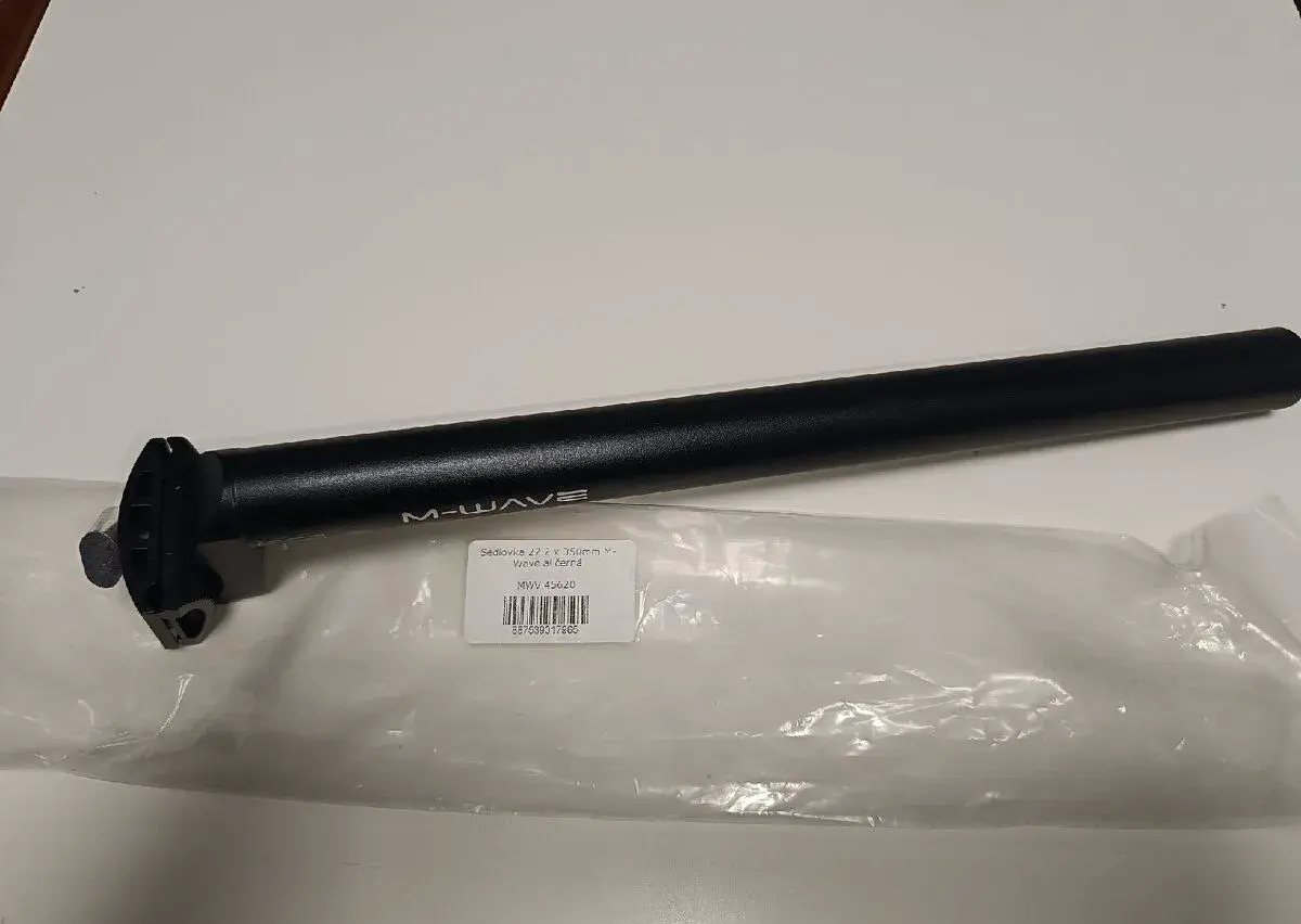 Sedlovka 27.2 x 359mm m-wave aluminium černá
