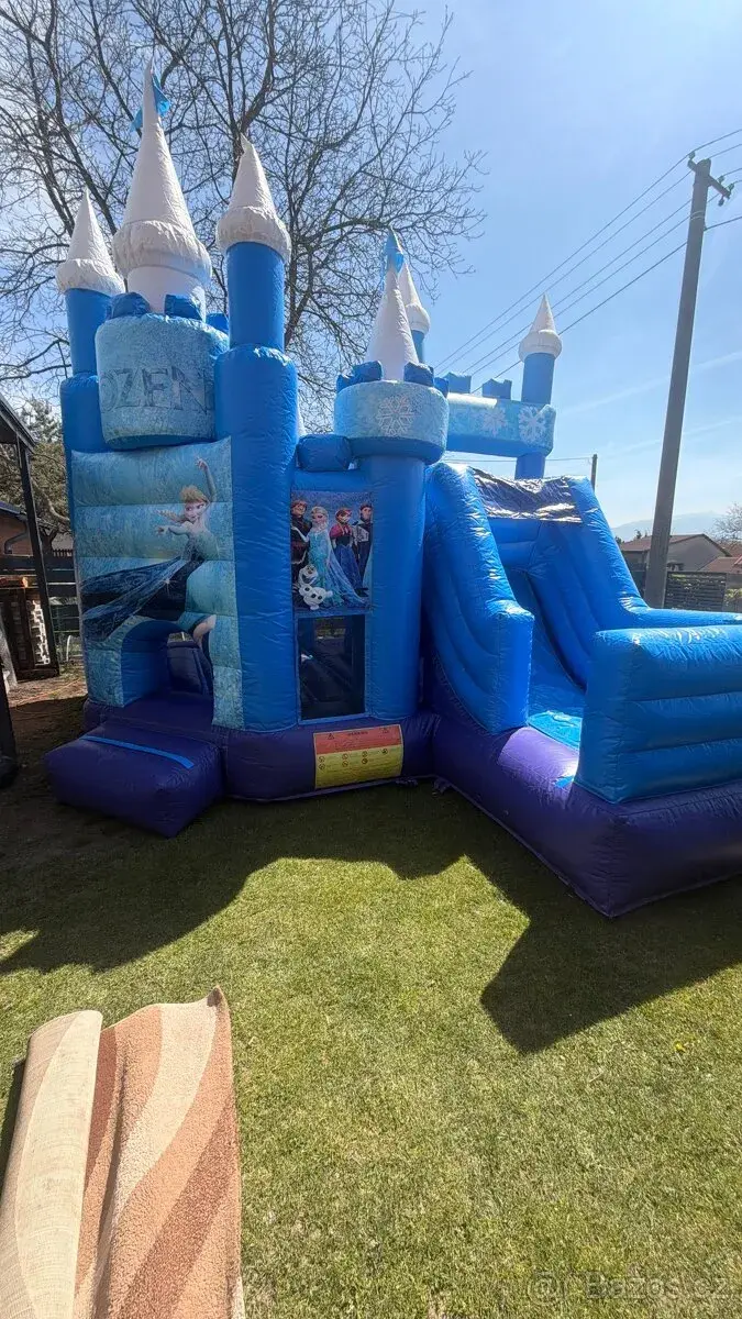 Skákací hrad Frozen 5 na 4 m
