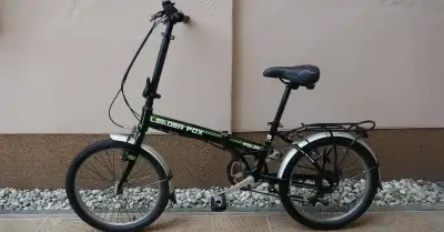 SKLÁDACÍ Kolo Leader Fox FOLDA 20" Black