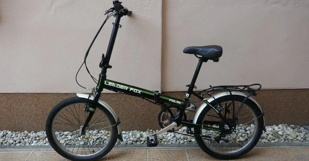 SKLÁDACÍ Kolo Leader Fox FOLDA 20" Black