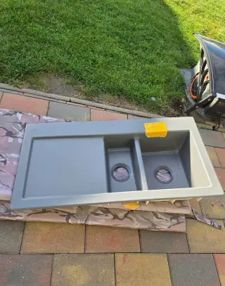 Keramický dřez Villeroy & Boch Subway 60, Grafit, Dřez vprav