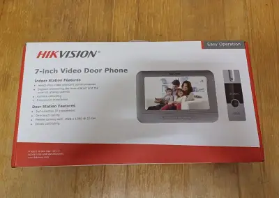 Zvonek domácí video telefon Hikvision DS-KIS202T