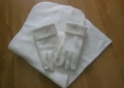 rukavice+ šála
