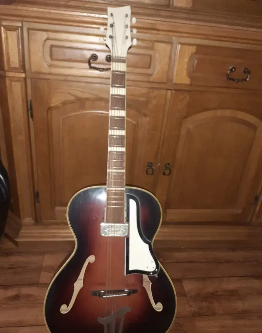 Kytara Migma archtop.