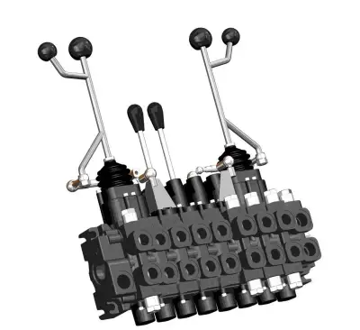 Hydraulický rozvaděč Finn - Rotor FRV-608-2V+