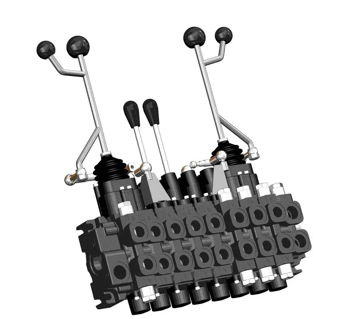 Hydraulický rozvaděč Finn - Rotor FRV-608-2V+