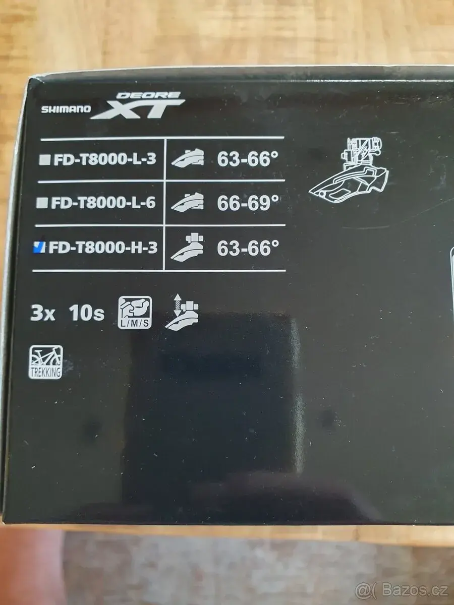 přesmykač Shimano Deore XT FD-T8000 H3