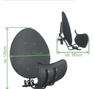 Satelitní anténa Parabola 90 Toroidal WaveFrontier