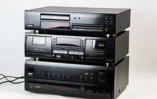 PIONEER hi-fi sestava / VSX-804RDS, CT-W504R, PD-204