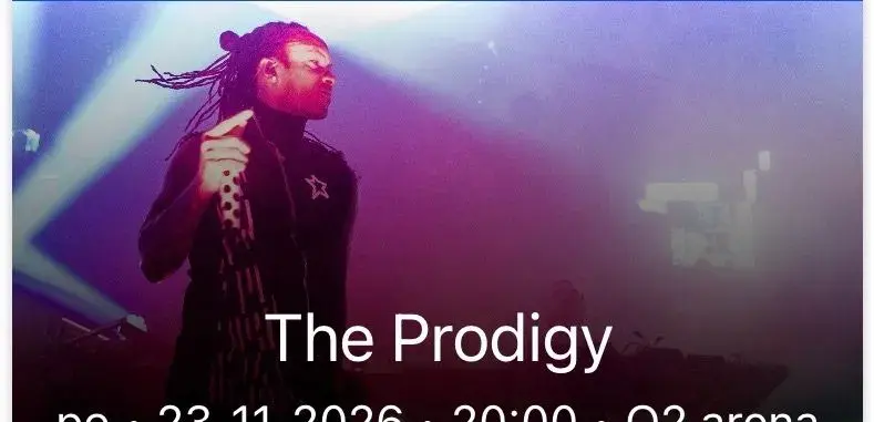 2x lístky na The Prodigy