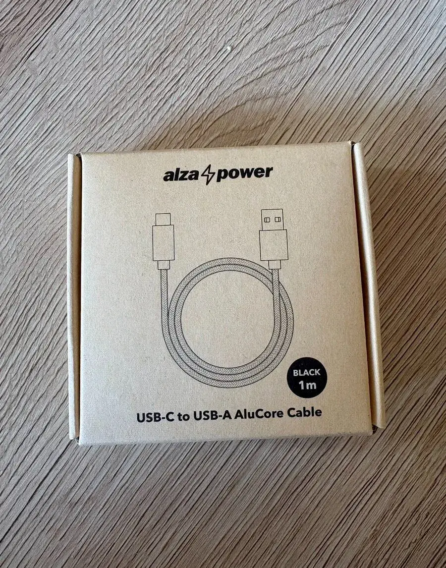 AlzaPower USB-A → USB-C 3.2 Gen 1, 1m – NOVÝ