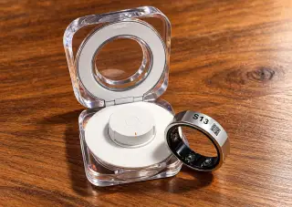 Chytrý prsten Samsung Galaxy Ring, velikost 13, Titan