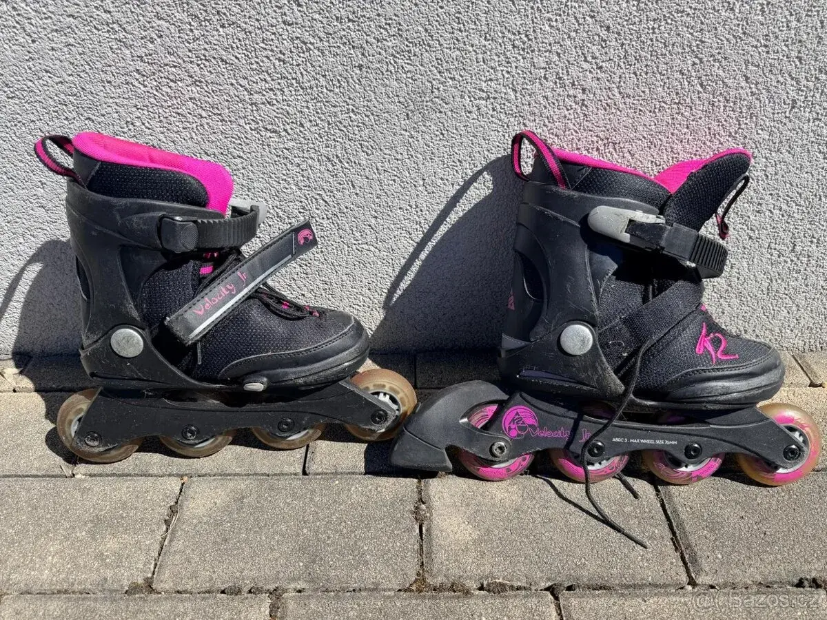 Dívčí rostoucí inline brusle K2 - vel. 32-37