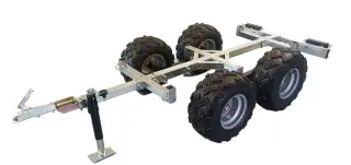 Univerzální nosič nástaveb za čtyřkolku/malotraktor - SPZ