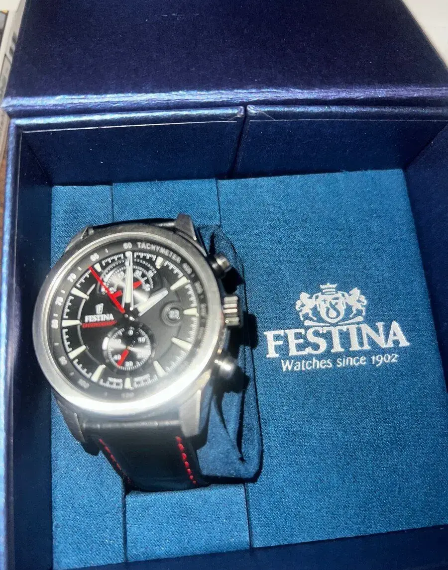 Pánské hodinky FESTINA CHRONOGRAPH v záruce