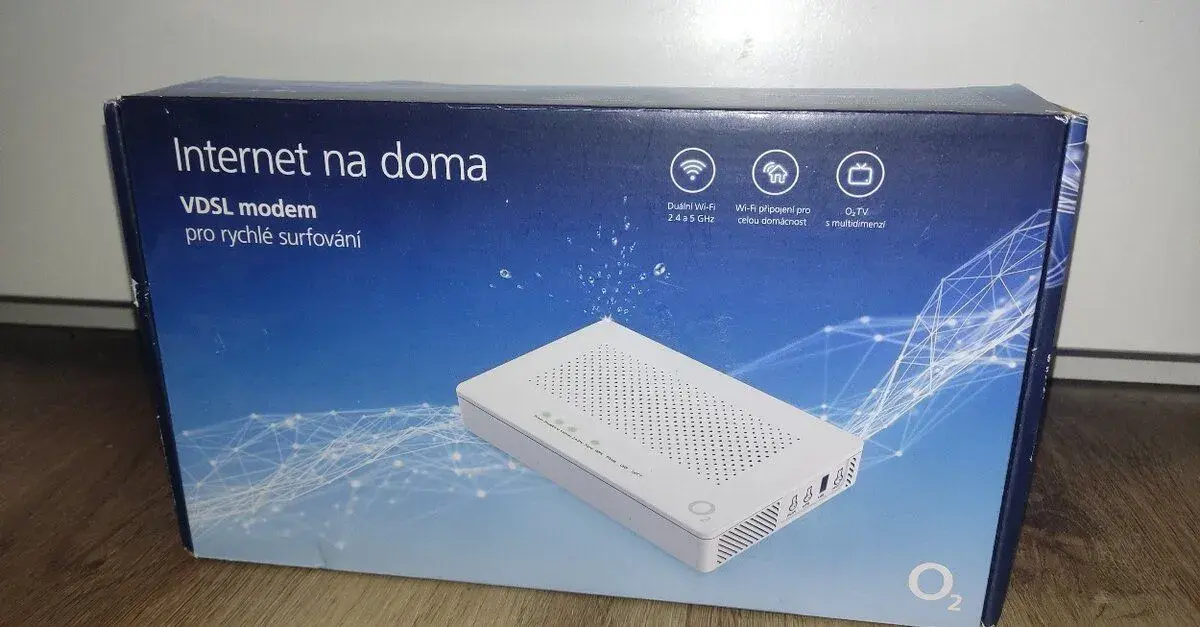 VDSL O2 router modem ZTE H267A